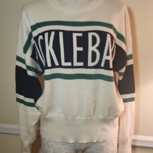 LELIS Cotton Pickleball Sweater L